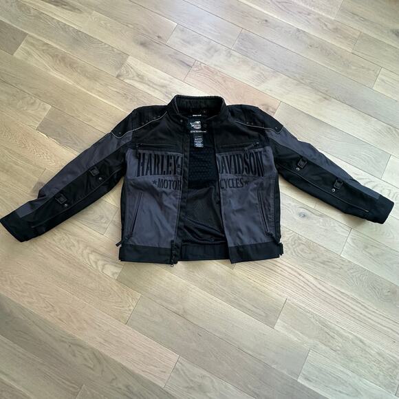 Harley Davidson Rex Switchback Protection Functional Motorcycle Jacket Large - Picture 2 of 11